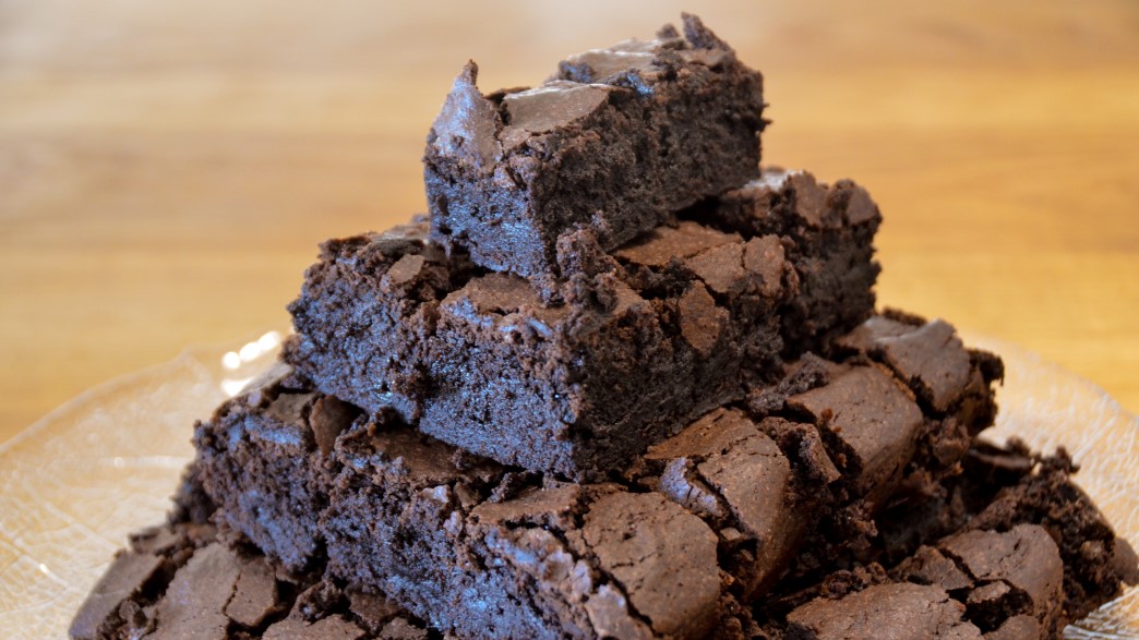 Brownies drapiert