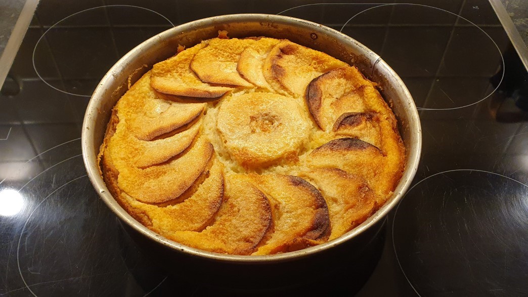fertiger Apfelkuchen