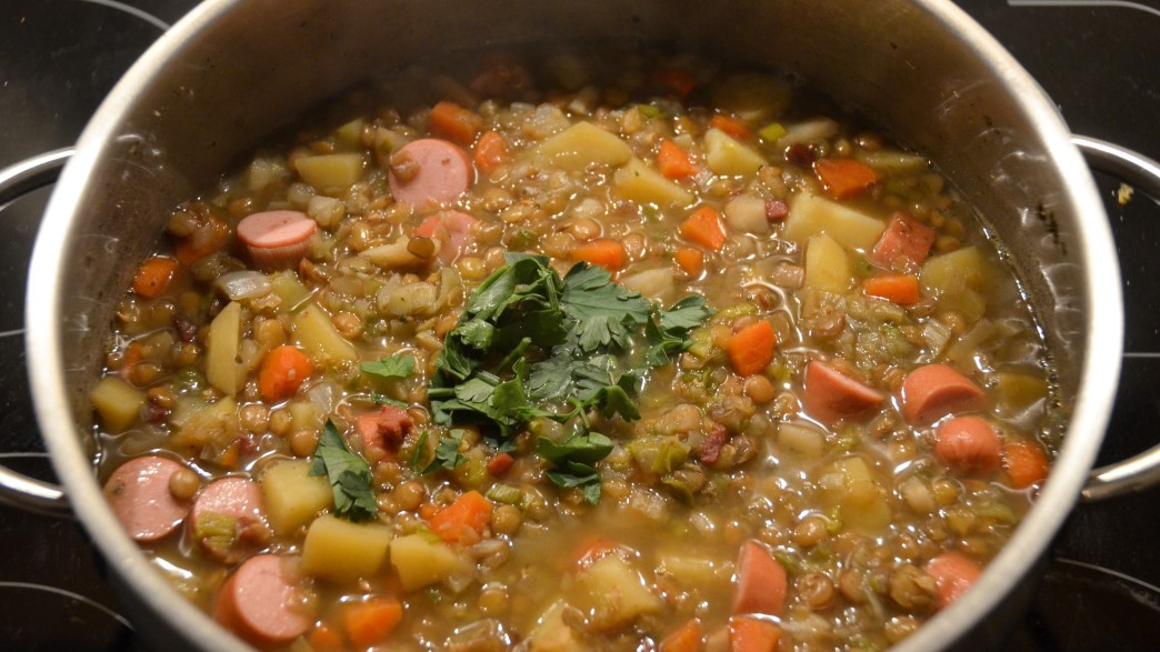 Linsensuppe