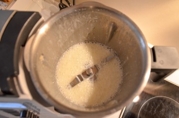 Bananen-Milchshake geshaked