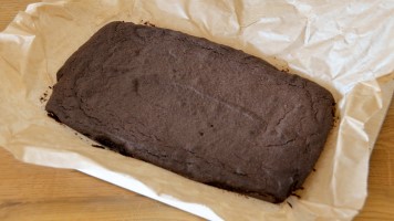 Fertige Brownie-Platte
