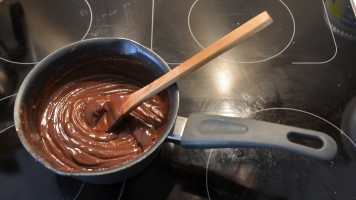 Zubereitung der Schokobutter