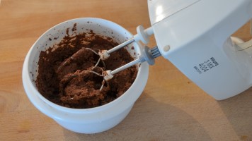 Zubereitung der Schokosahne