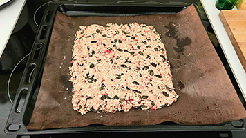 Masse bereit zum Backen