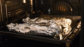 Forellen in Alufolie