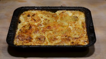 fertiges Kartoffelgratin