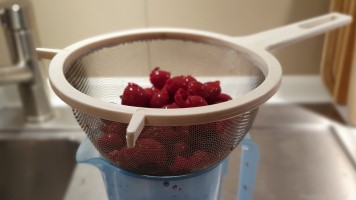 abgegossene Kirschen