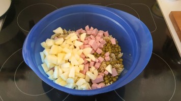 Zutaten in Schüssel