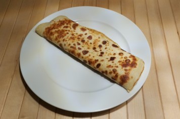 Pfannkuchen mit Käse