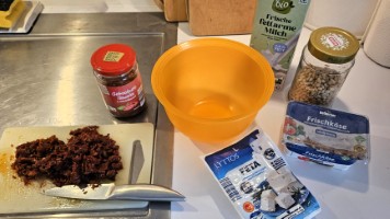 Zutaten für die Vegi-Röllchen