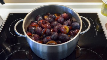 gezuckerte Pflaumen am Tag danach