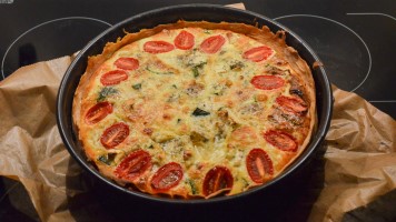 gebackene Quiche
