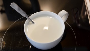 Milch mit Stärke