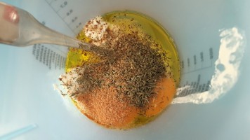 Quarkmasse - unverrührte Zutaten