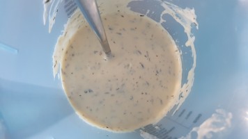 Quarkmasse - verrührt