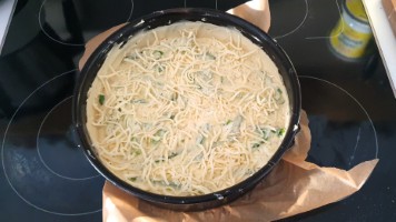 Pie bereit zum Backen