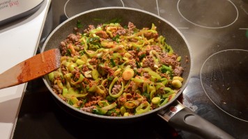 Fertiges Teufelsgulasch